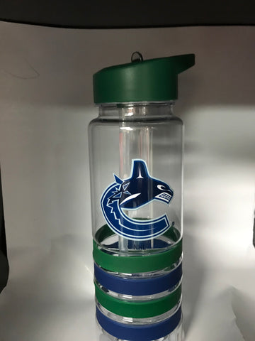 Banded Water Bottle Vancouver Canucks