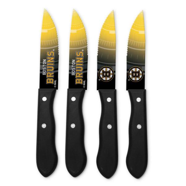 4 Piece Steak Knife Set-Boston Bruins