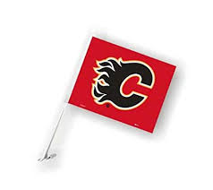 NHL: Calgary Flames Car Flag
