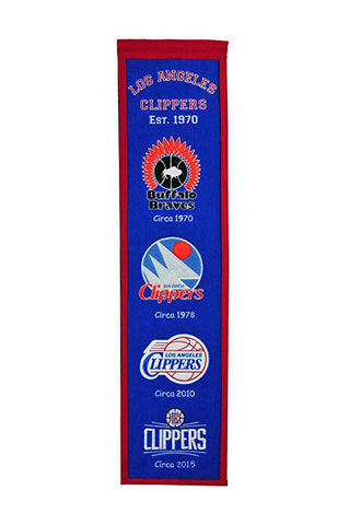 Los Angeles Clippers Heritage Banner