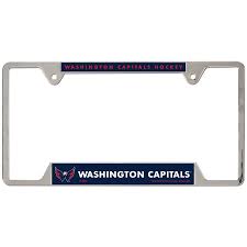 Metal License Plate Frame - Washington Capitals