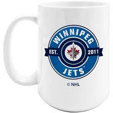 NHL: Winnipeg Jets - White Sublimated Mug (15oz)