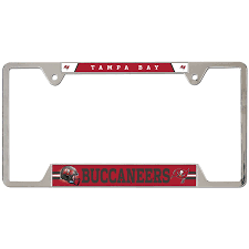 Metal License Plate Frame - Tampa Bay Buccaneers
