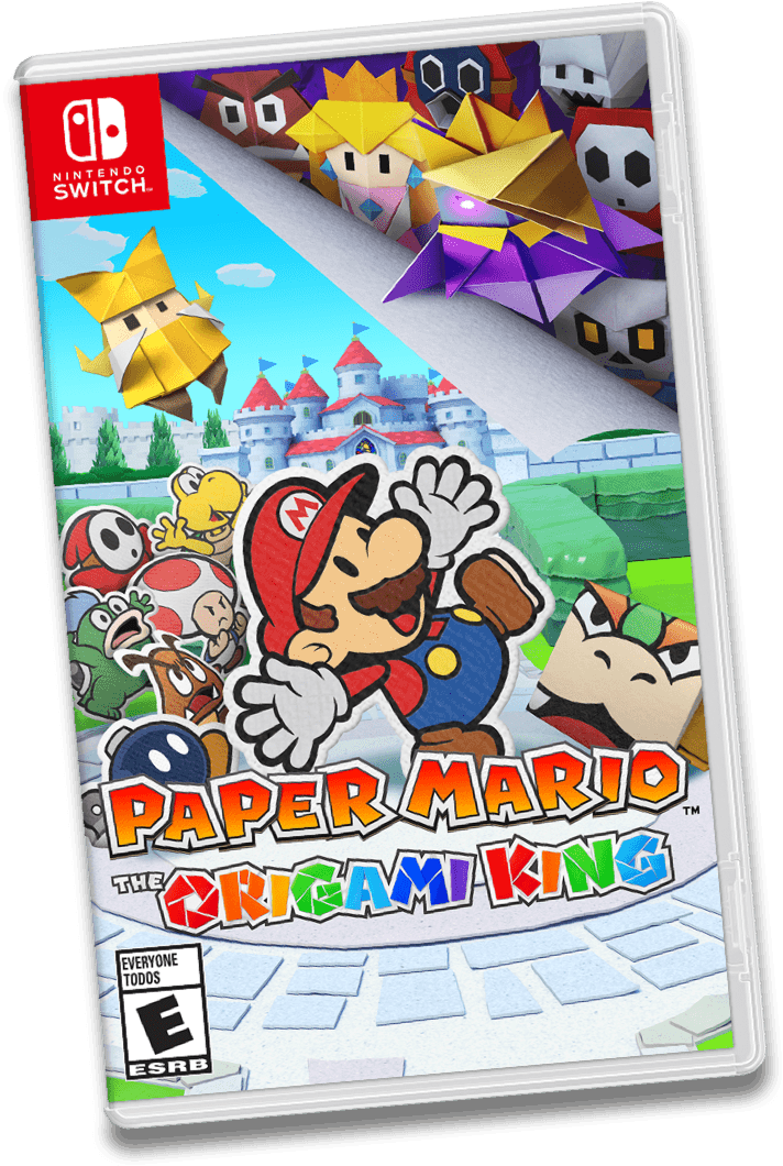 Nintendo Switch (Original) - Paper Mario: The Origami King - Previously Played