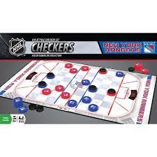 Board Game - Checkers: New York Rangers