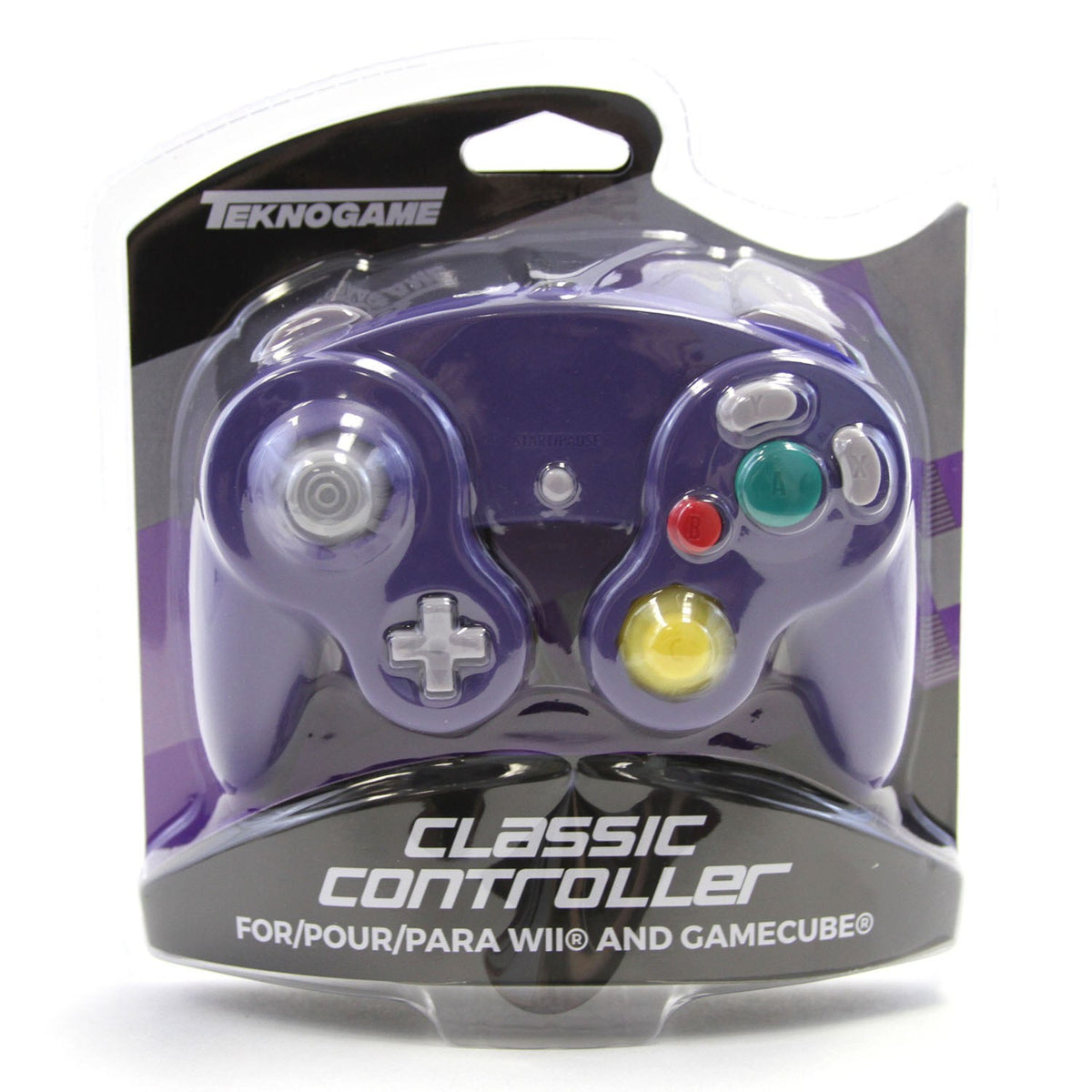 Gamecube Controller - Teknogame (Purple)