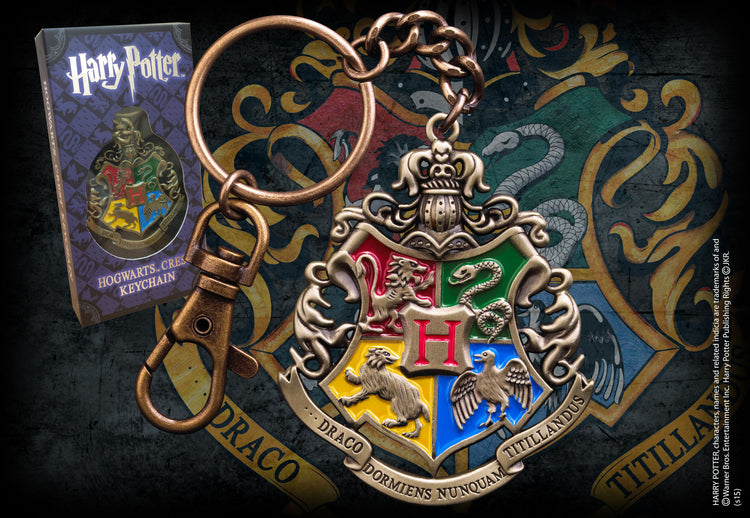 Harry Potter Hogwarts Crest Keychain