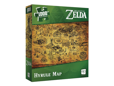 The Legend of Zelda Puzzle (Hyrule Map)