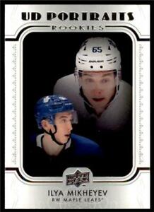 Ilya Mikheyev #P-92 UD Portraits Rookies 2019-20 Upper Deck S2