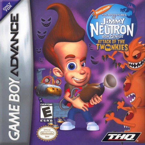 Gameboy Advance Jimmy Neutron: Attack of the Twonkies (Used)