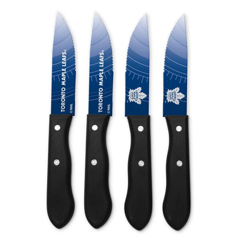 4 Steak Knife Set-Toronto Maple Leafs