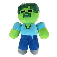 Minecraft - Zombie Steve plush