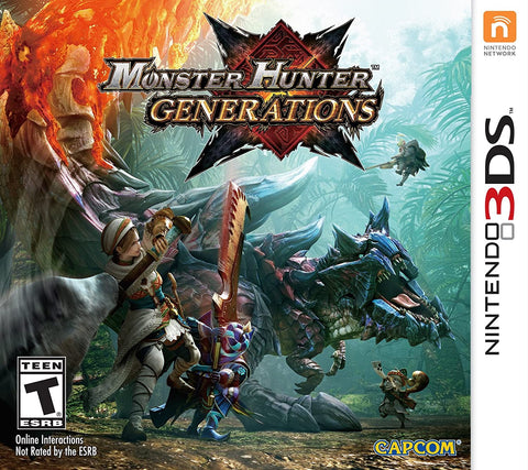 3DS- Monster Hunter Generations