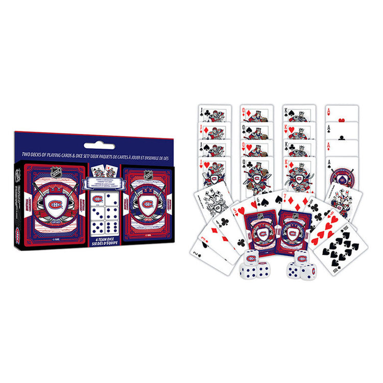 Card/Dice Set - Montreal Canadiens