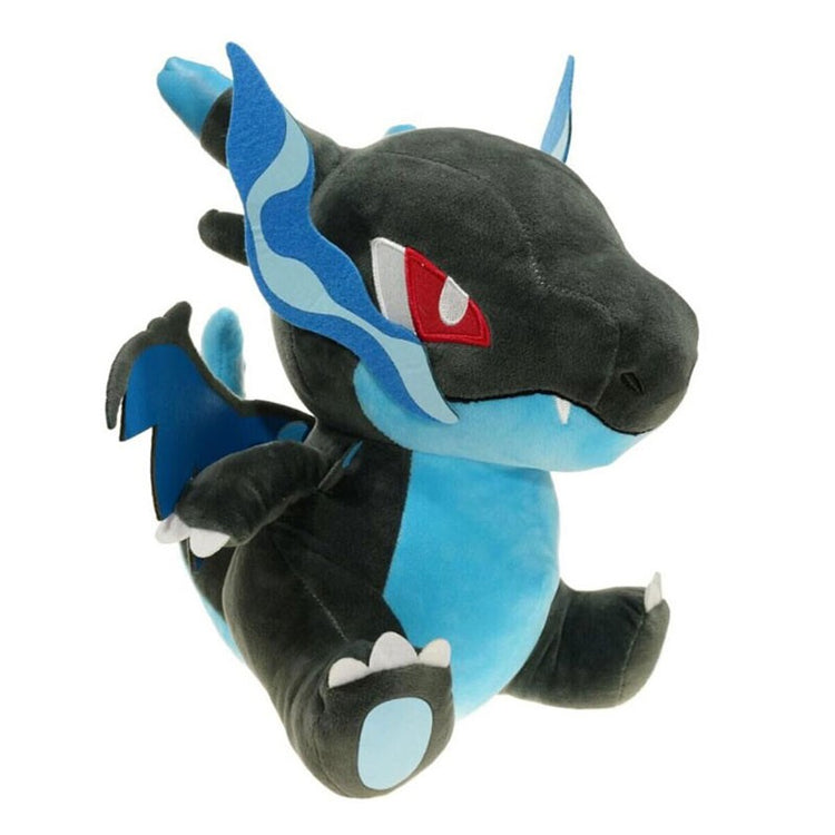 Sitting Charizard X Plush 12"