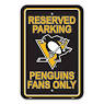 NHL: Pittsburgh Penguins Reserved parking Sign