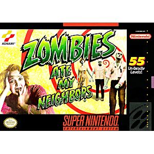 SNES - Zombies Ate My Neighbors (Cartridge Only)