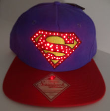 Superman Light Up Logo Hat