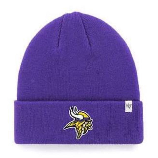 Raised Cuff Knit Toque: NFL-Minnesota Vikings