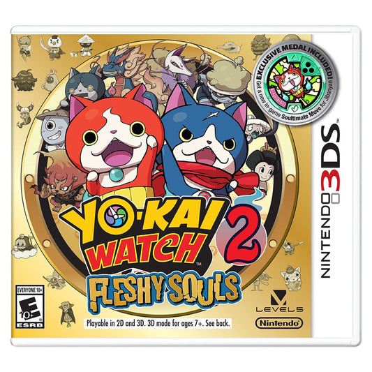 3DS Yo-Kai Watch 2: Fleshy Souls (Sealed)
