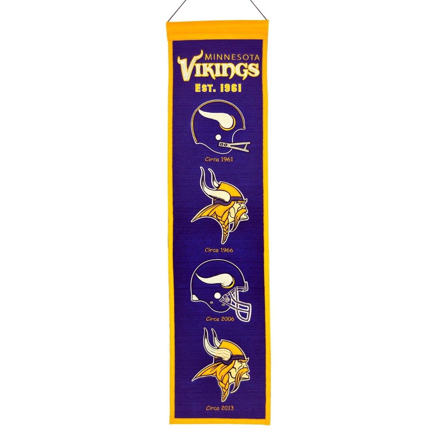 Minnesota Vikings Heritage Banner