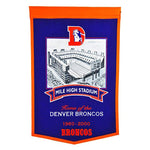 Denver Broncos: Mile High Stadium Banner