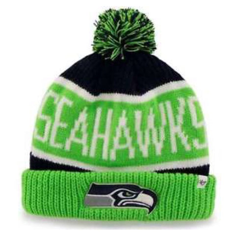 Raised cuff Knit Toque: NFL-Seattle Seahawks