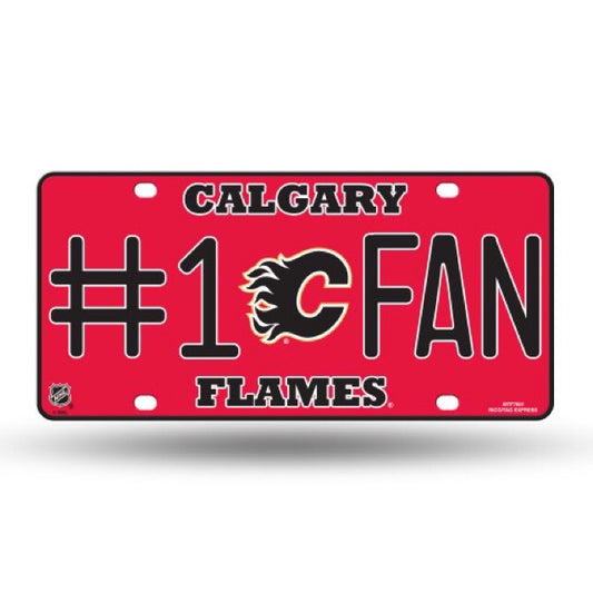 Calgary Flames #1 Fan License Plate