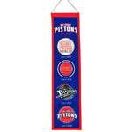 Detroit Pistons Heritage Banner