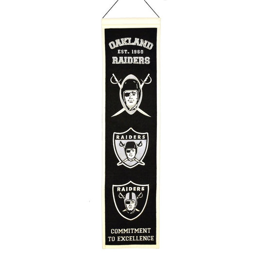 Oakland Raiders Heritage Banner