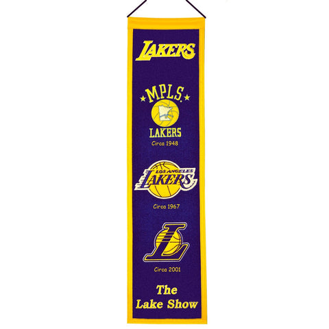 Los Angeles Lakers Heritage Banner
