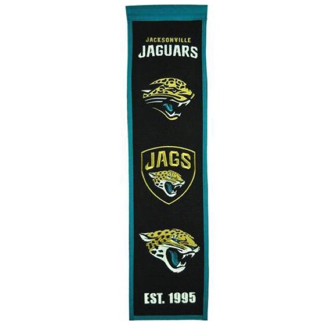 Jacksonville Jaguars Heritage Banner