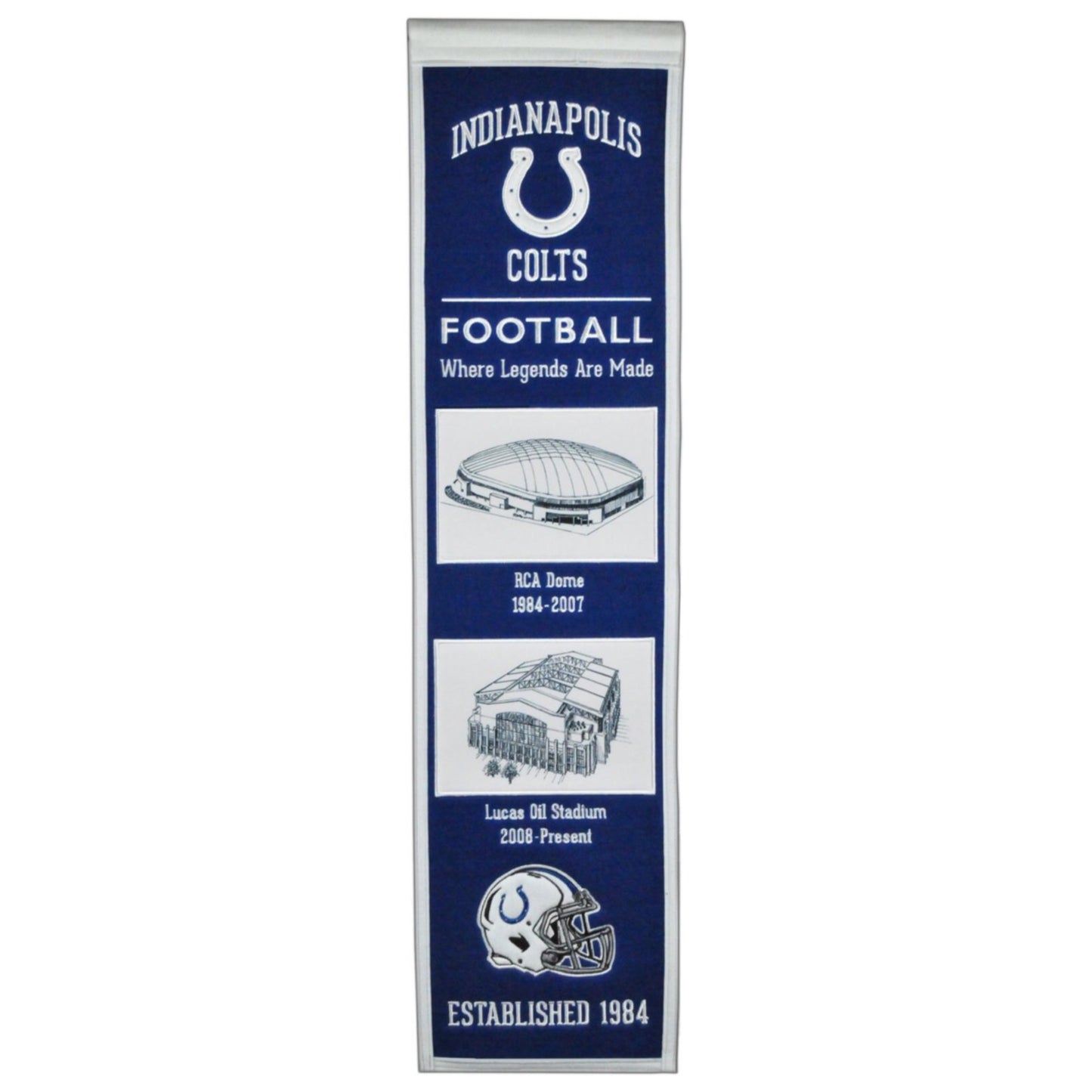 Indianapolis Colts Stadium Evolution Banner