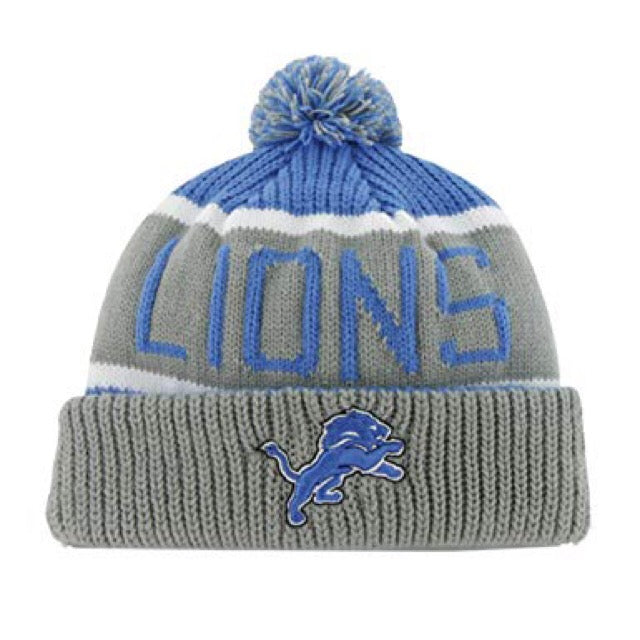 Calgary Cuff Knit Toque: NFL-Detroit Lions
