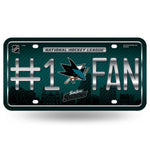 San Jose Sharks #1 Fan License Plate