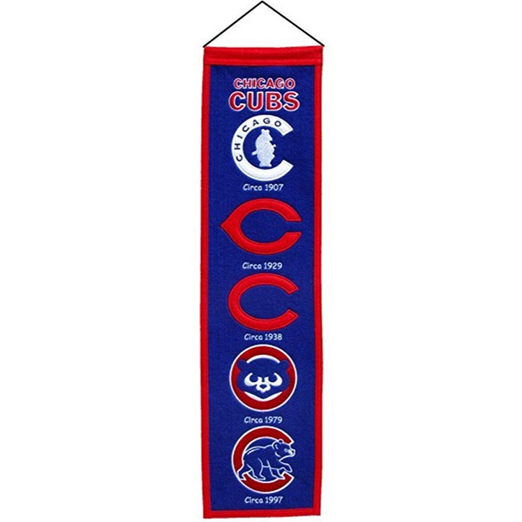 Chicago Cubs Heritage Banner