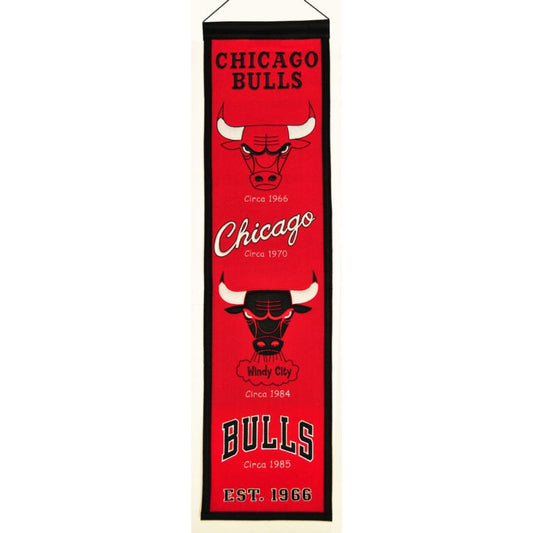 Chicago Bulls Heritage Banner