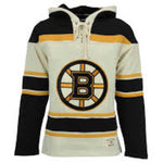 Vintage Lacer Fleece Hoodie Boston Bruins