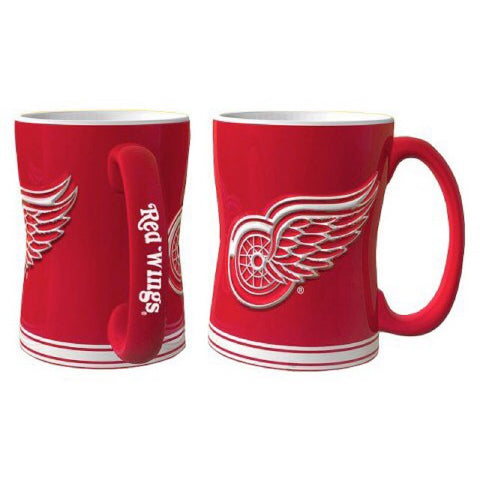 Mug: NHL-Sculpted- Detroit Red Wings