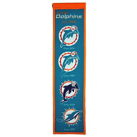 Miami Dolphins Heritage Banner