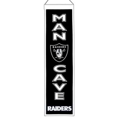 Oakland Raiders Man Cave Banner