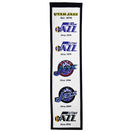 Utah Jazz Heritage Banner