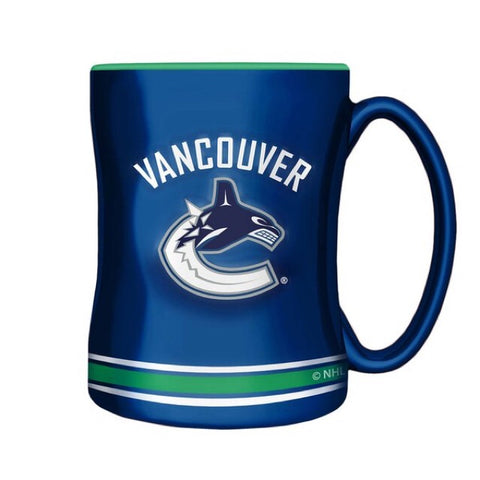 NHL- Sculpted Vancouver Canucks Mug
