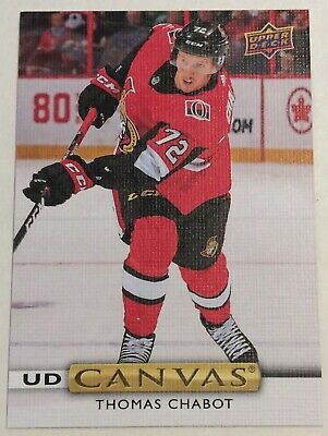 Thomas Chabot #C136 UD Canvas 2019-20 Upper Deck S2